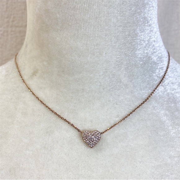 Michael Kors Rose Gold-Tone Brilliance Necklace - Picture 1 of 7